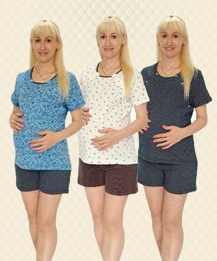 Піжама для вагітних та годуючих кулір 52 97490 фото