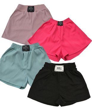 Шорти рубчик з кишенею та лейбою 110см 990337 фото