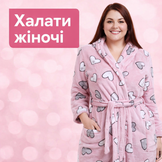 Жіночі та чоловічі халати