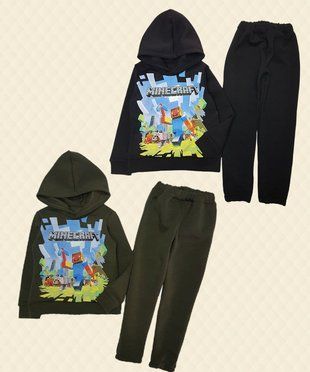Костюм дитячий МАЙНКРАФТ тринитка начіс 28 500373 фото