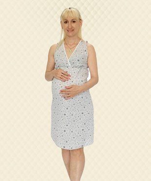 Нічна сорочка для годування кулір 46 97495 фото
