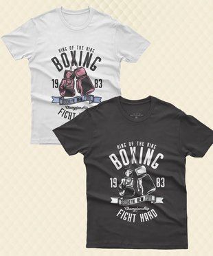 Базова доросла футболка Boxing кулір 44 70196 фото