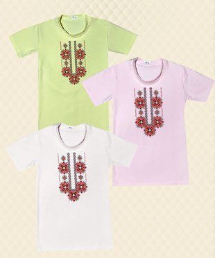 Футболка доросла Вишиванка фулікра 44 711076-036-5б фото