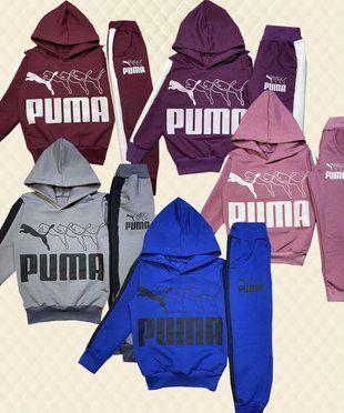 Спортивний костюм на дівчинку Puma двунитка 30 96083 фото