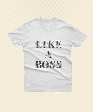 Футболка доросла Like a Boss кулір 44 70288 фото