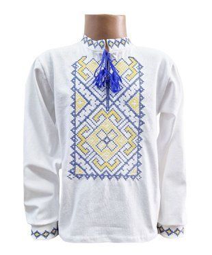 Вишиванка дитяча стрейч кулір 38 98246 фото