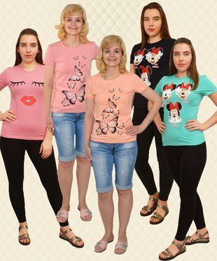 Футболка жіноча накат фулікра 40 5503097 фото