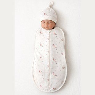Європелюшка-кокон (56-62) + шапочка вузлик Кохаю інтерлок 1 14463 фото