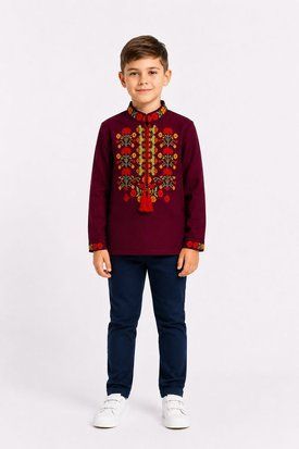 Вишиванка для хлопчиків Богдан двунитка 28 70872 фото