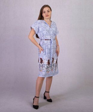 Сукня жіноча Пояс Дівчина реактив 44-46 30062 фото