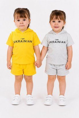 Комплект для дівчаток Я Українець двуника 28 33419324-1 фото