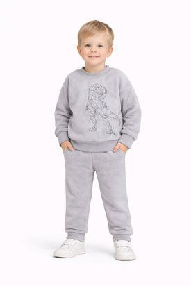Флісовий костюм дитячий Діно 80 70407 фото