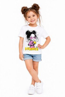 Футболка SUMMER дитяча кулір 98 33515605-20 фото